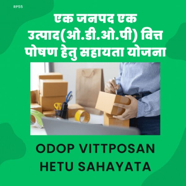 One District One Product (ODOP) financing assistance scheme